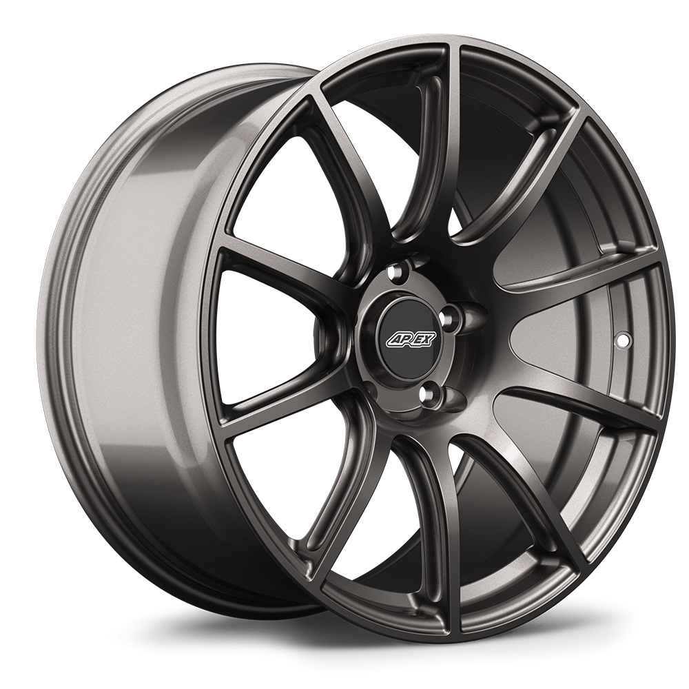 APEX SM-10 Flow Formed Wheels - 19x9 +34 - Tesla Model 3 and Y Fitment - Anthracite