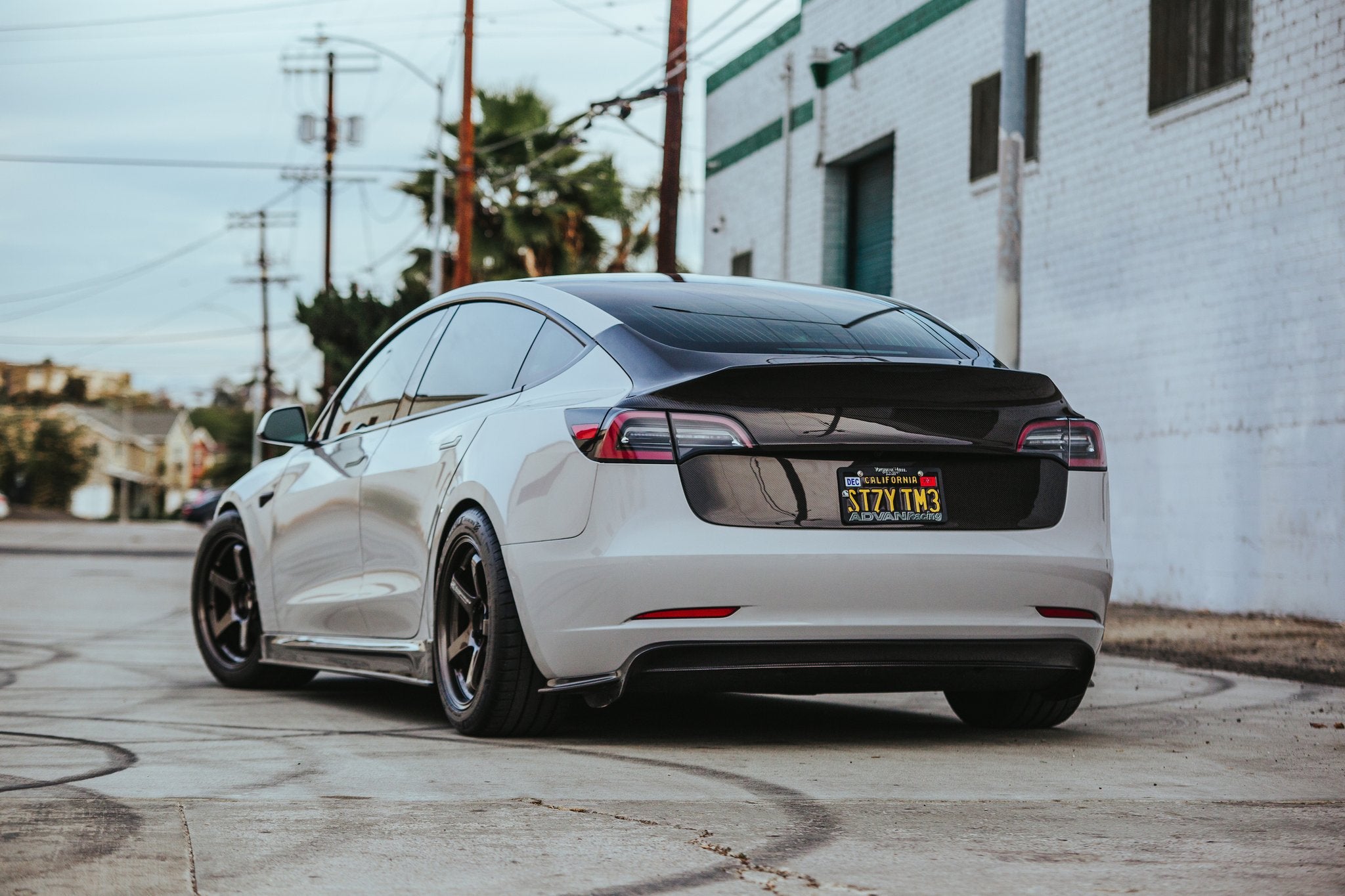 NOVITEC Carbon Rear Diffuser for Tesla Model X - Bulletproof Automotive