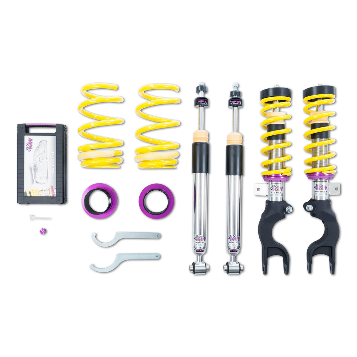 KW V3 Coilovers - Tesla Model 3 Performance and AWD
