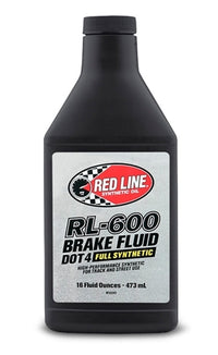 Red Line RL-600 DOT 4 Racing Brake Fluid
