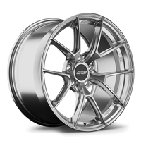 APEX VS-5RS Forged Wheels - 18x9.5 +29 - Tesla Model 3 Fitment - Brushed Clear