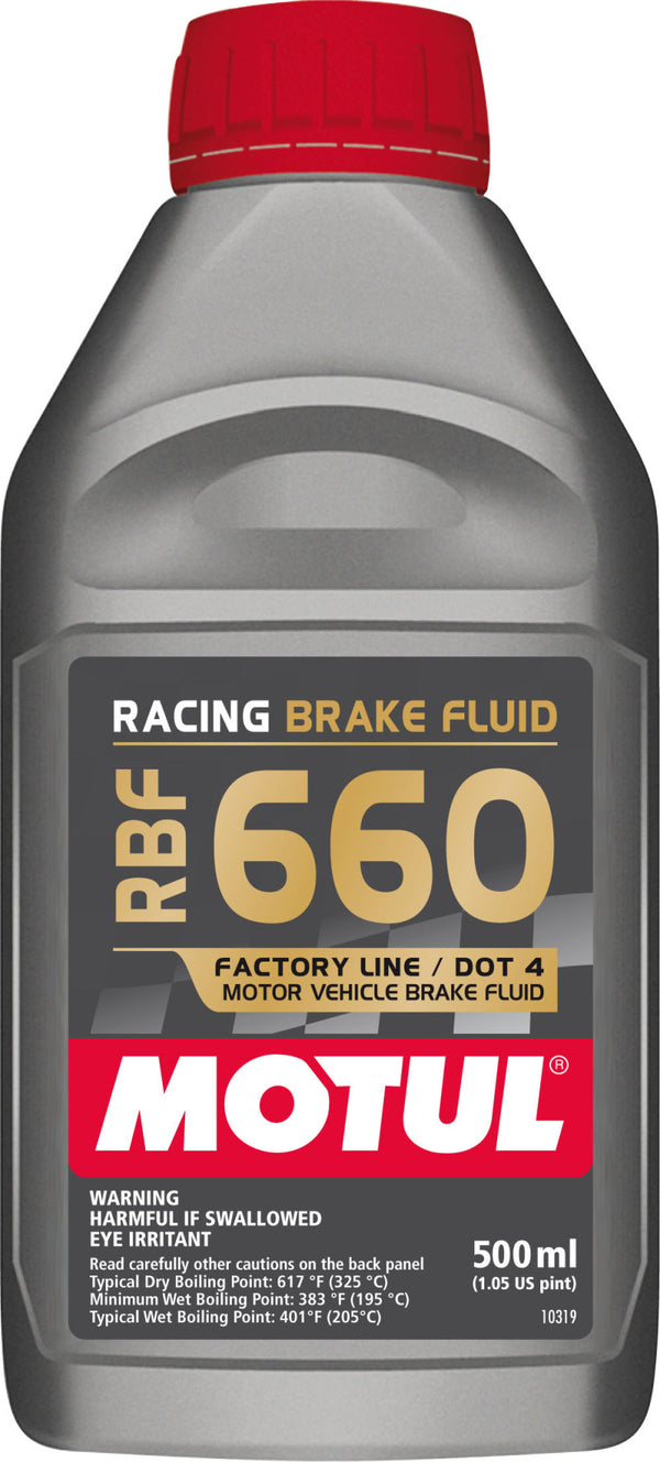 Motul RBF 660 - DOT 4 Racing Brake Fluid