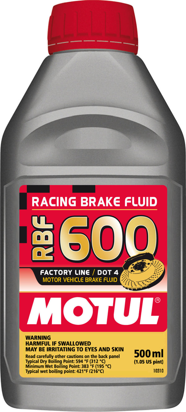 Motul RBF 600 - DOT 4 Racing Brake Fluid