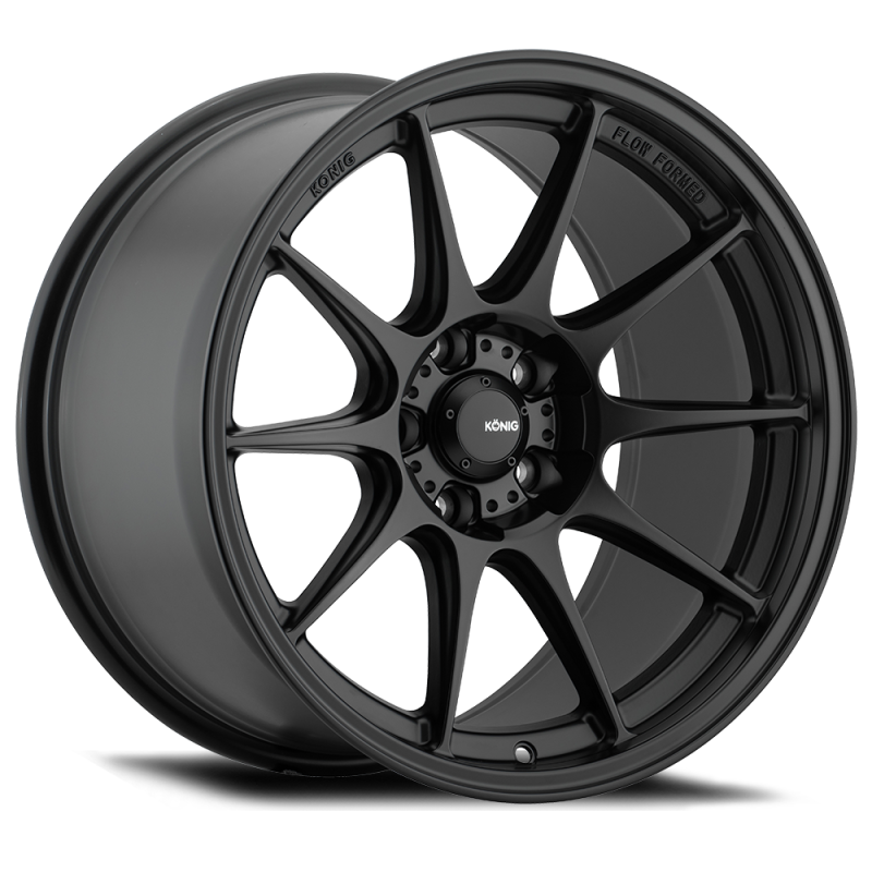 Konig Dekagram - 19x9.5A 5x114.3 +35 - Tesla Model 3 or Y - Matte Black