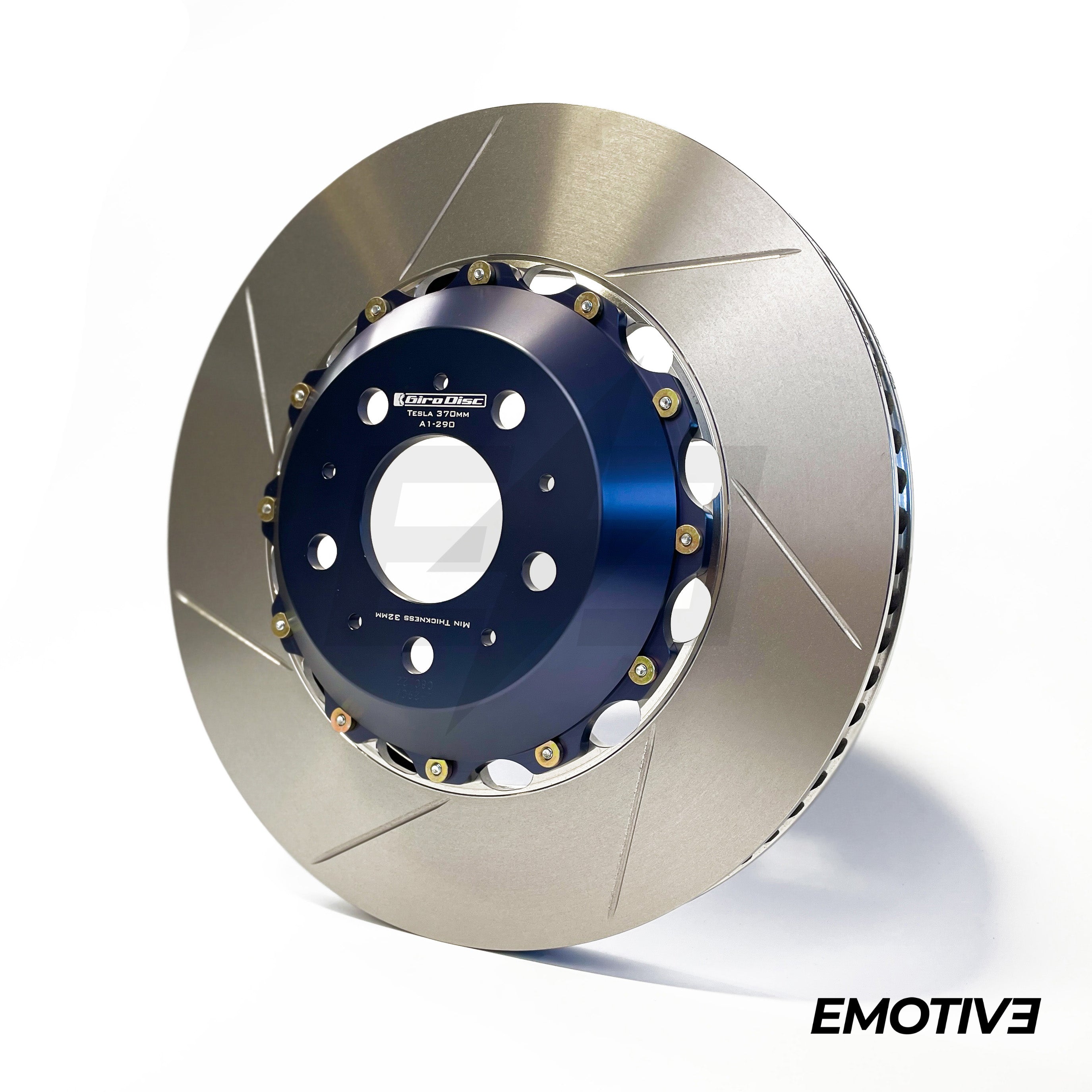 GiroDisc 2-Piece 370mm Brake Rotors for Tesla Model 3 / Y EmotiVetted ...