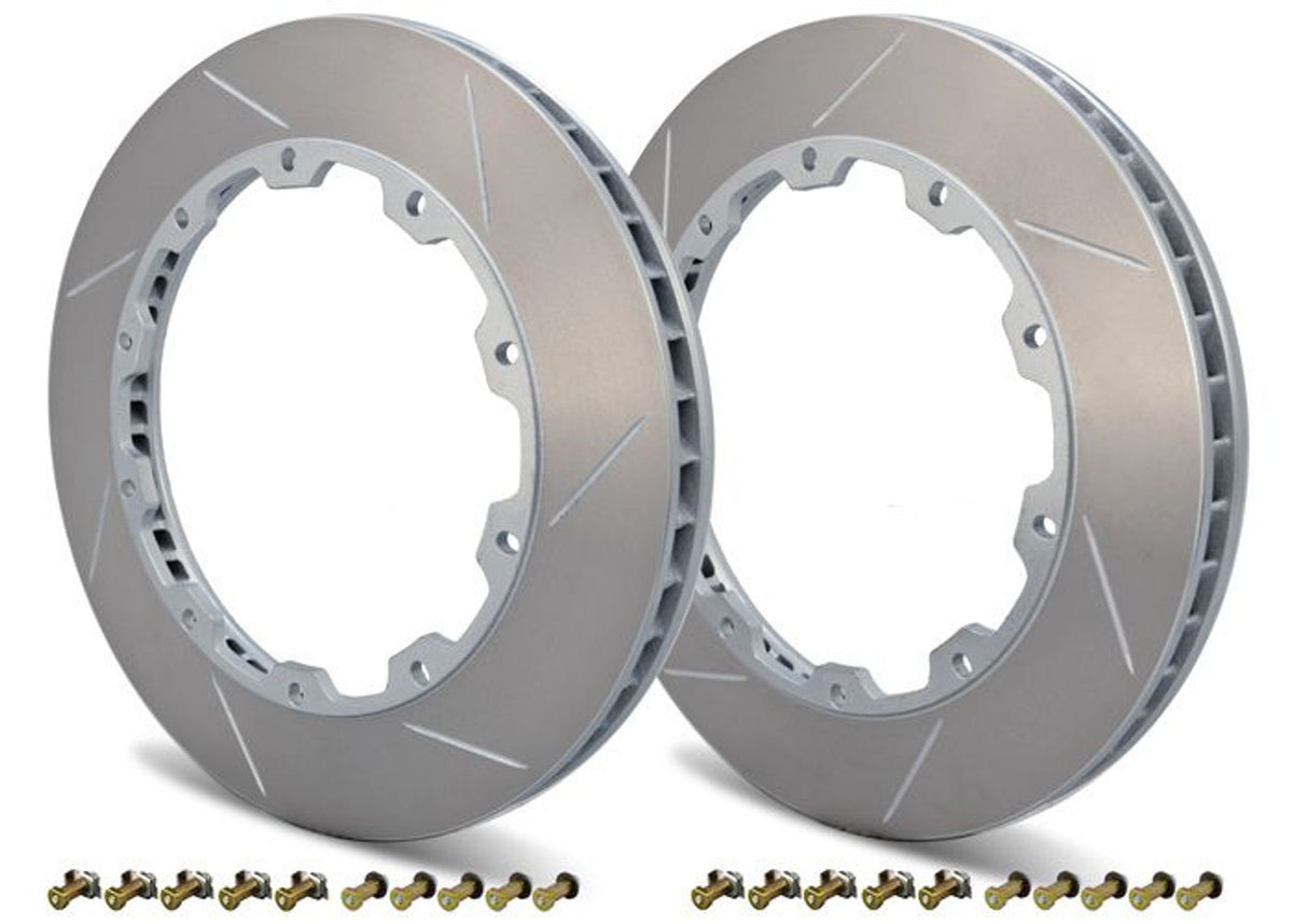GiroDisc 2-Piece Front Brake Rotor Replacement Rings - Tesla Model 3 / Y 